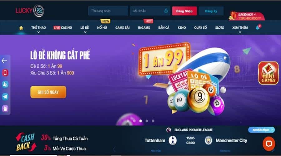 Lucky88 – nhà cái có sức ảnh hưởng nhất hiện nay