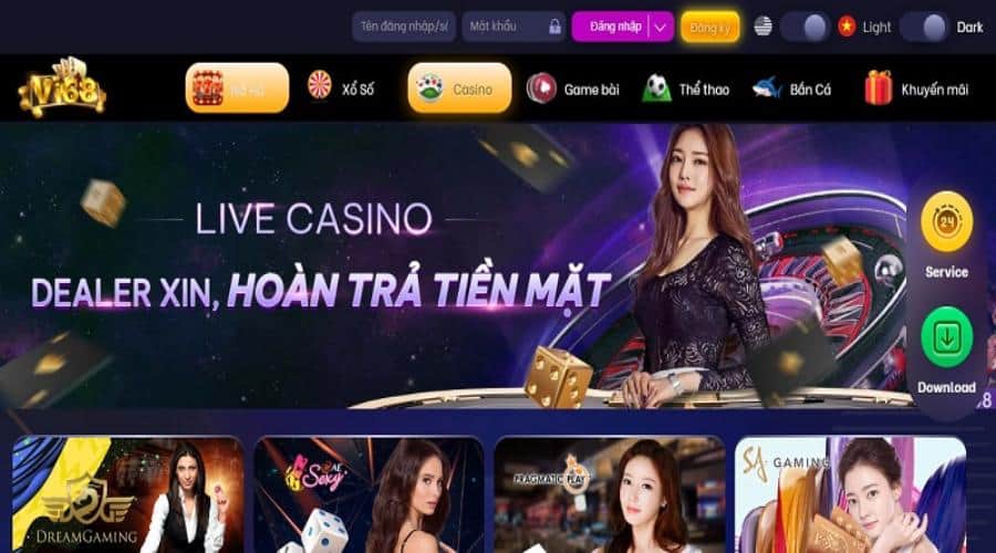 Tổng hợp các game hay tại Vi68