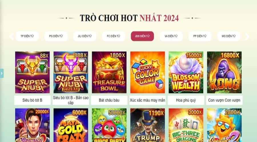 Tổng hợp các tựa game hot tại 79king