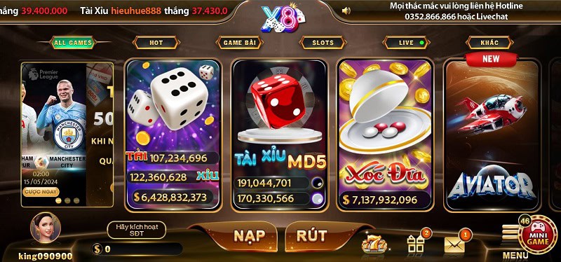 Những ưu điểm của nhà cái X8 Club